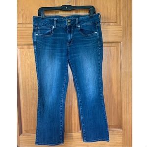 American Eagle Super Stretch Artist Crop Jeans
